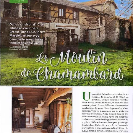 Le Moulin De Chamambard