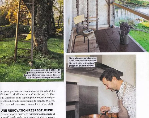 Le Moulin De Chamambard 3* Saint-Denis-les-Bourg