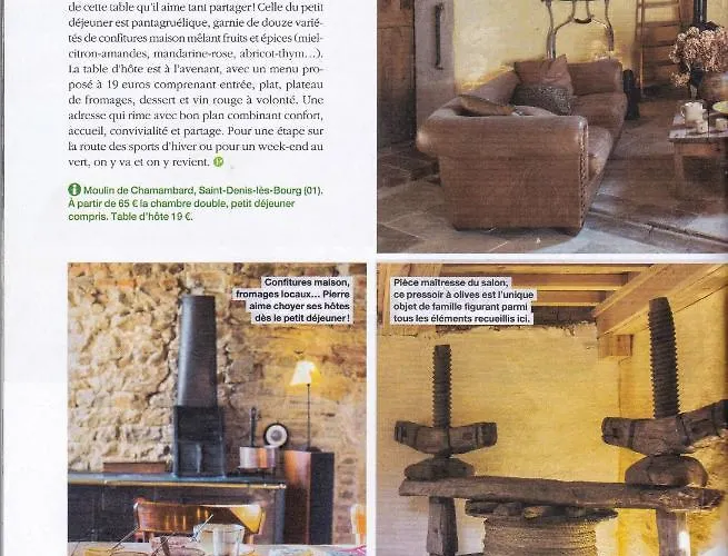 Le Moulin De Chamambard Saint-Denis-les-Bourg
