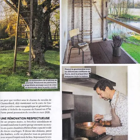 Le Moulin De Chamambard 3* Saint-Denis-les-Bourg