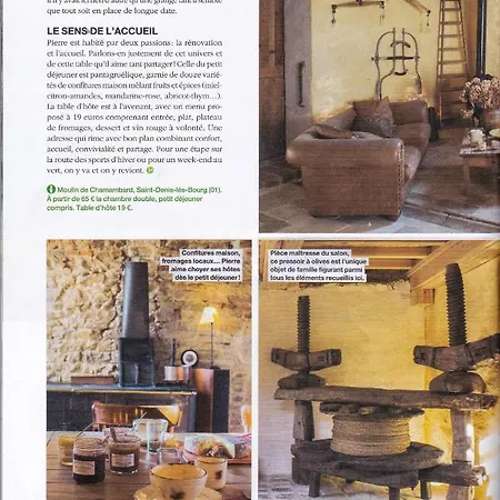 Le Moulin De Chamambard Saint-Denis-les-Bourg